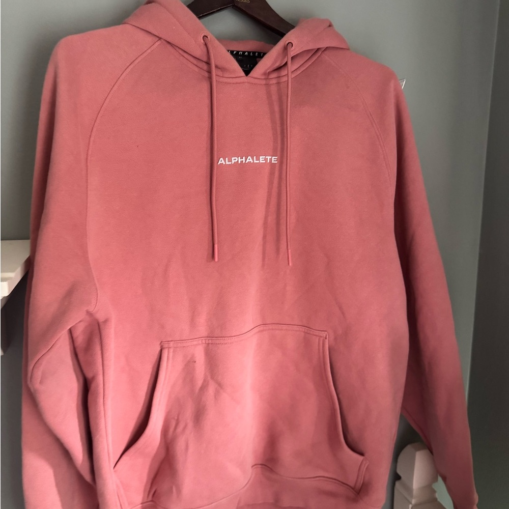 Alphalete Pink peach Hoodie